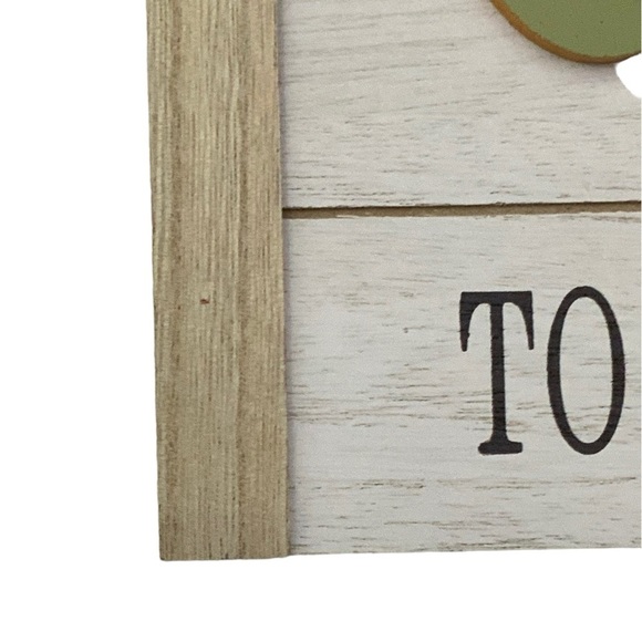 Shabby Chic Wall Hanging Farmhouse Harvest 3D Wood Pumpkin Rustic Multicolor NEW - Picture 7 of 15